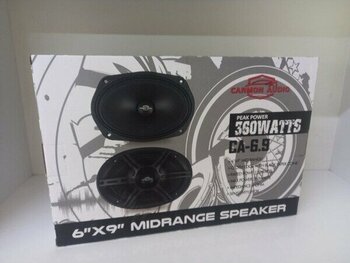 Carmon Oval Midrange Hoparlör Takımı 4 Adet