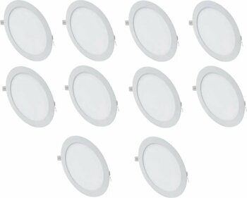 Cata 10 Adet 18 Watt Slim Led Panel Beyaz Işık