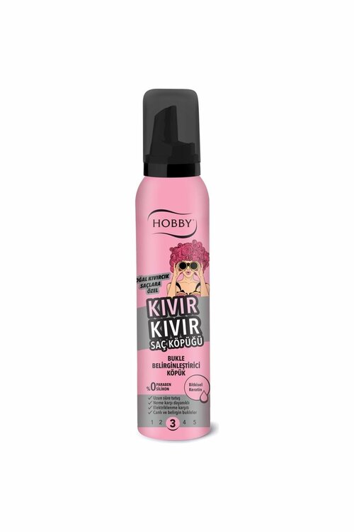 Hobby Saç Köpüğü Kıvırcık 150 Ml