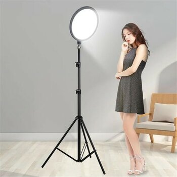Assess Store Halka Işık 8.4 Inç (21.5cm) 180CM Kablolu Stüdyo Işığı Ürün ve Görsel Fotoğraflama Işığı Fotoğraf Makinesi Kamera Youtuber Twich Ring ...