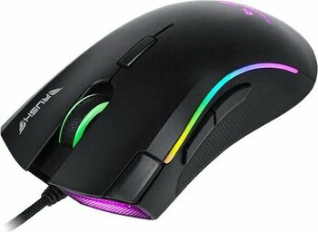 Rush RM91 Siyah 7 Tuş Kablolu USB 24000 DPI Gaming Oyuncu Mouse