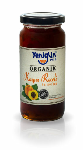 Yenigün Şeker İlavesiz Organik Kayısı Reçeli 290 Gr