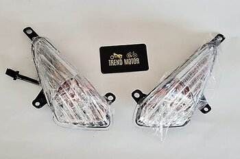 HONDA CBF 150 ÖN SİNYAL BEYAZ CAMLI TAKIM