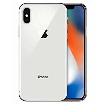 Yenilenmiş iPhone X 64 GB Gümüş Cep Telefonu (1 Yıl Garantili) - D Kalite