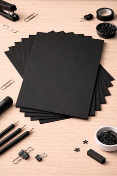 Minopi Siyah Renkli Eva Süngeri 20X30 cm 10'lu Paket 1.5 mm