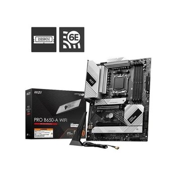Msı Pro B650 Wifi 6e Ddr5 Hdmı-dp Pcıe 4.0 Am5 Atx