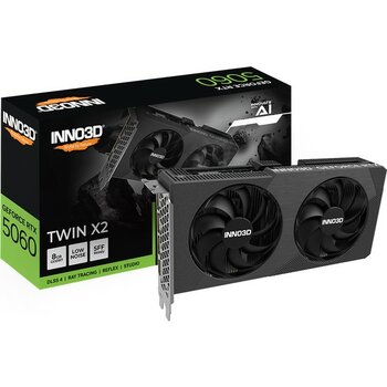 INNO3D Geforce RTX5060 8gb Twin X2 128BIT Gddr7 Ekran Kartı N50602-08D7-195071N