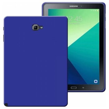 Smart Tech Samsung Galaxy Tab P580 Rubber Yıkanabilir Silikon Kılıf - Mavi