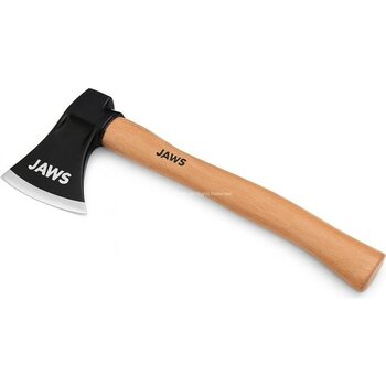 Kamp Baltası, 600 Gram, Dökme Çelik Baş, 35 cm Kayın Sap, Isıl Işlemli, Elektrostatik Toz Boyalı, Normal Tutuş, Odun Kesme, Kamp, Bahçe, Av Kullanımı