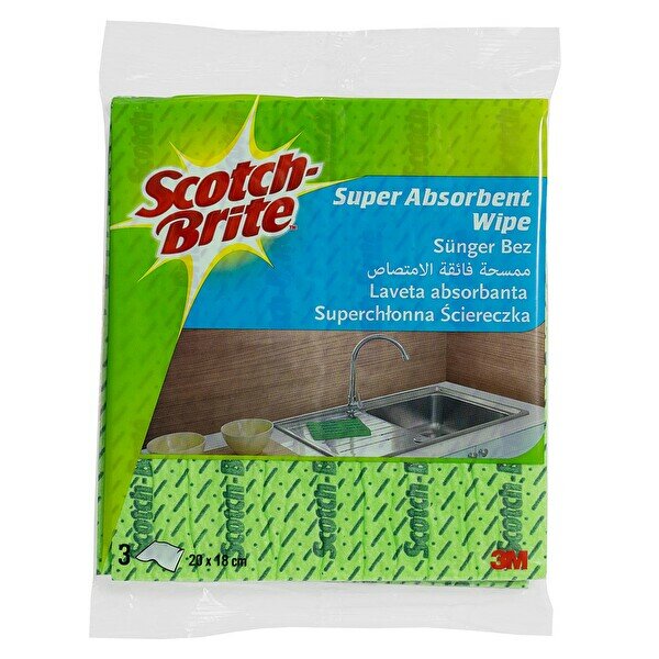 Scotch Brite 3'lü Sünger Bez