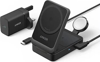 Anker MagGo B2557 3in1 Kablosuz Hızlı Şarj Aleti