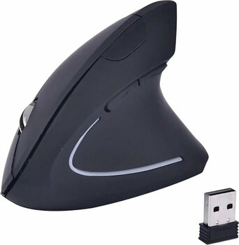 Monozone  Yeni Nesil Kablosuz Ergonomik Dikey Mouse 800/1200/1600 Dpı Pc Gamer Usb Bilek Destekli Vertical Gamer Fare