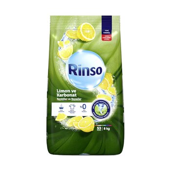 4 Adet Rinso Limon Karbonat 8 Kg Renkli+beyaz