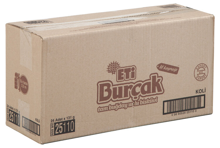 Eti Burçak Bisküvi 131 Gr 24 Adet