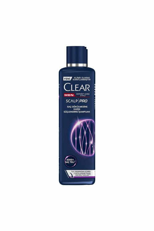 Clear Men Scalp Pro Güçlendirici Şampuan Saç Dökülmesine ve Kepeğe Karşı Etkili 300 ml