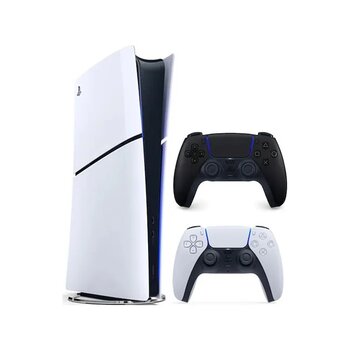 Sony Playstation 5 Slim Dijital Edition + 2. Siyah Dualsense Oyun Konsolu (i̇thalatçı Garantili)