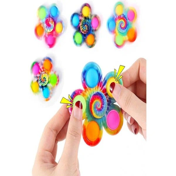 Popit Stres Çarkı Eğitici Oyuncak