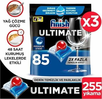 Finish Quantum Ultimate Bulaşık Makinesi Deterjanı 3 X 85 Tablet
