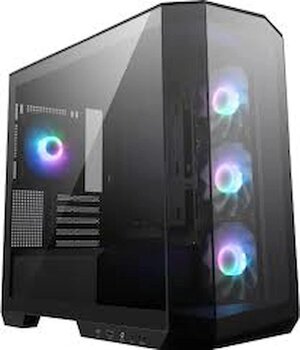 Msi Mag Pano M100r Pz Temperli Cam 3x120mm 1x120mm Argb Fan Matx Panoramik Gaming Bilgisayar Kasası