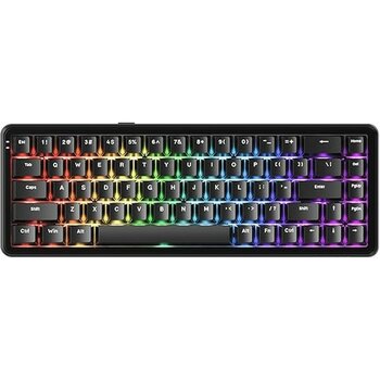 Yenibağ Ajazz AK680 Max%68 Manyetik Switch, 3000MAH Batarya 8000 Hz KABLOLU-1000 Hz Polling Rate Kablosuz Manyetik Klavye Rgb Arkadan Aydınlatmalı ...