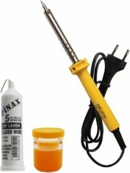 TUDOR Havya Seti Lehim Makinası 40 W, Lehim Pastası Lehim Teli 3'lü Profesyonel Havya Seti