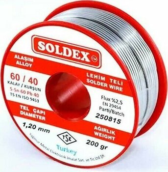 Skygo 60-40 Lehim Teli 200 Gr 1,6 mm - Sn:60 / Pb:40