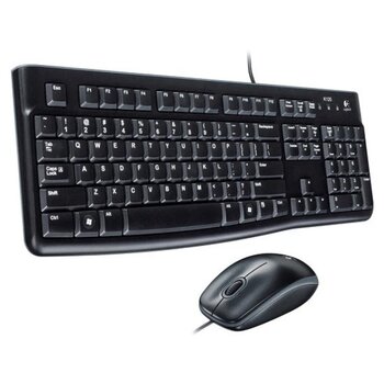 Logıtech Mk120 Usb Q Trk Siyah Multimedya Klavye - Mouse Set 920-002560