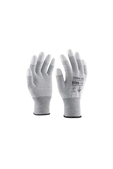 Rock Safety Zebra 1 Eco Parmak Ucu PU Kaplı Antistatik İş Eldiveni