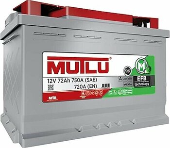 Mutlu EFB Start-Stop 12 V 72 Ah 720 A EN Akü