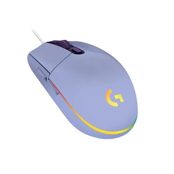 Logıtech G203 Lıghtsync 8000 Dpı Rgb Kablolu Gamıng Mouse-Lila