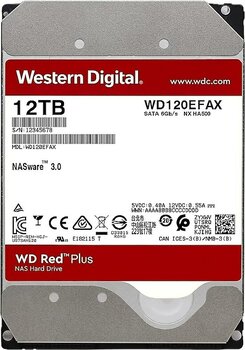 Western Digital Red Plus WD120EFAX SATA 3.0 5400 RPM 3.5" 12 TB Harddisk