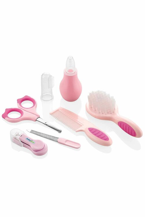 Babyjem Bebek Bakım Seti Pembe 7'li