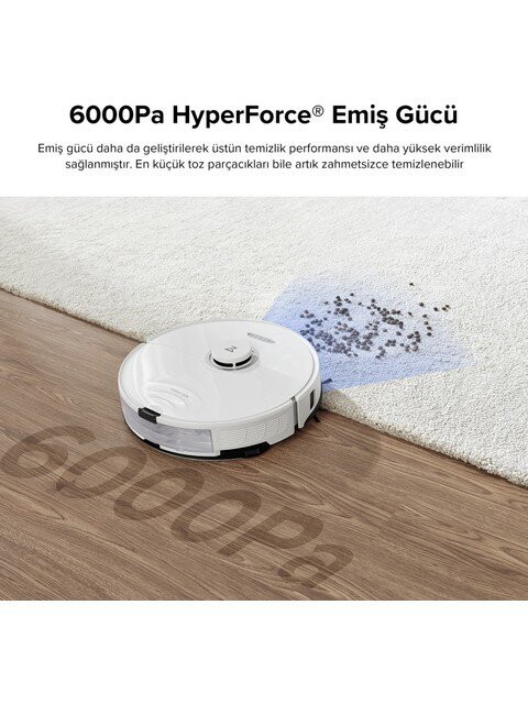 Roborock S8 Sonic Beyaz Akıllı Robot Süpürge