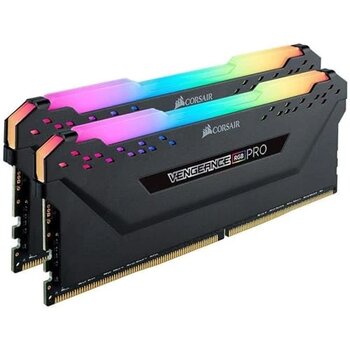 Corsair Cmw16gx4m2a2666c16 Rgb Pro 16 Gb (2X 8 Gb) Ddr4 2666 Mhz C16 Xmp 2.0 Meraklısı Led Aydınlatma Bellek Kiti Siyah
