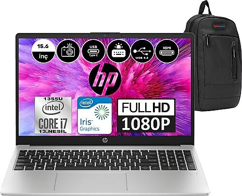 HP 250 G10 8A542EAP11 15.6 inç Intel Core i7 1355U 32 GB 1 TB SSD Intel Graphics Windows 11 Professional