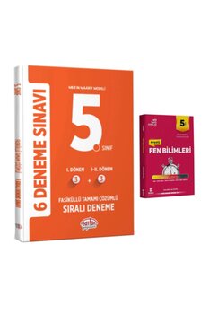 Editör Yayınevi MEB Maarif Modeli 5. Sınıf Deneme Sınavı