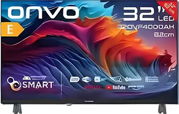 Onvo 32OVF4000AH Frameless HD 32" 82 Ekran Uydu Alıcılı Android Smart LED TV