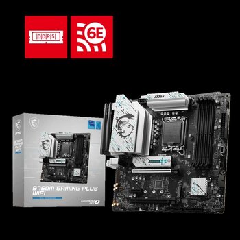 Msı Mb B760m Gamıng Plus Wıfı Ddr5 6800(Oc)Mhz Hdmı Dp Atx 1700P
