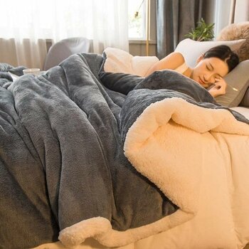 Mulberry Sherpa Polar 160 x 220 cm Yeşil Battaniye