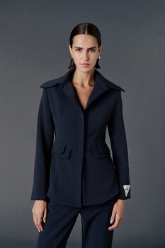 VATKALI Çift cep detaylı blazer ceket XS Beden