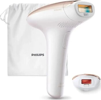 Philips Lumea Kablolu Tüy Alma Cihazı IPL, Ekstra Güvenli Hassas Bölge Başlığı, Entegre Cilt Tonu Sensörü