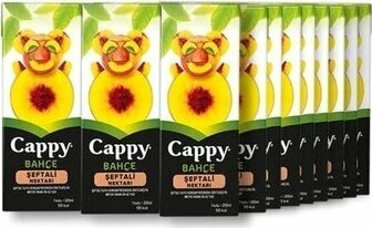 Cappy Şeftali Suyu 200 Ml (27 Adet)