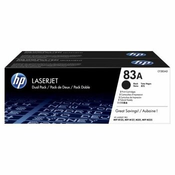 HP CF283AF No 83A 2 li Paket Siyah 1500 Sayfa Lazer Toner