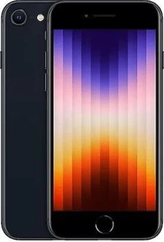 Apple Yenilenmiş iPhone SE 2022 (3.Nesil) 128 GB  Siyah (12 Ay Garantili) - C Kalite