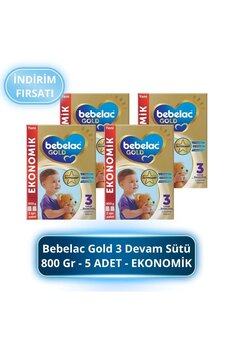 Bebelac Gold 3 Devam Sütü 800 Gr - 4 ADET - EKONOMİK