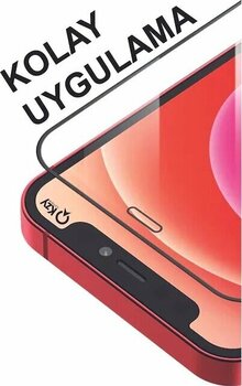 İphone 16e İle Uyumlu Tam Kaplayan Temperli Ekran Koruyucu Cam