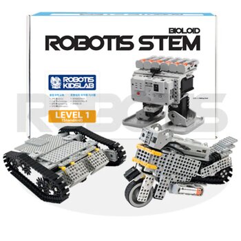 Robotis Bioloid Stem Robot Eğitim Kiti Level 1 - 16 Robot, 48 Ders