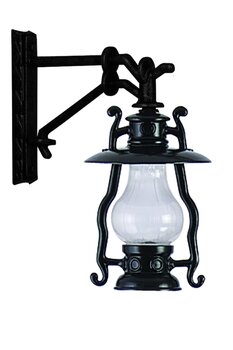 SERKAN AYDINLATMA Bahçe Aplik Lambası Balkon Teras Cafe Aplik Boy 45cm Döküm Ürün