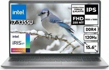 Dell Vostro 3530 Intel Iris Xe Graphics 16 GB 512 GB SSD 15,6 inç Full HD FreeDOS N1601PVNB3530UHMF2 Dizüstü Bilgisayar