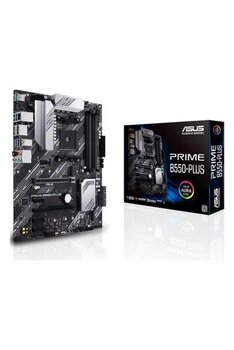 Asus Prıme B550-Plus Amd B550 Am4 Ddr4 4400 Dp Hdmı Çift M2 Usb3.2 Argb Atx (Prıme B550-Plus) Anakart